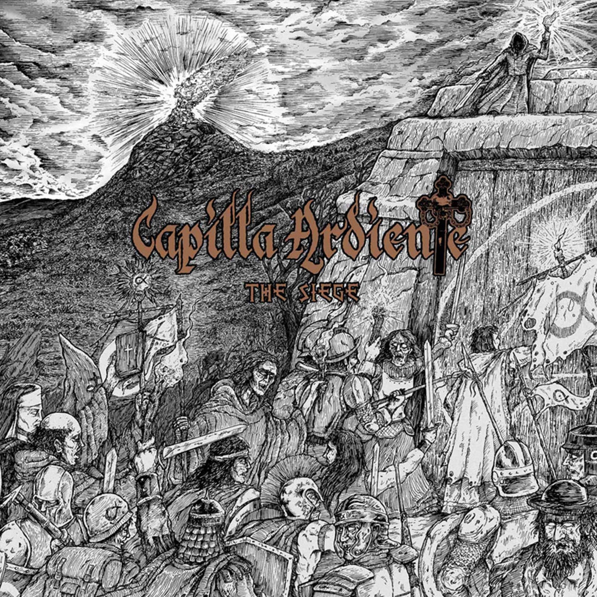 Capilla Ardiente – Siege vinyl record cover