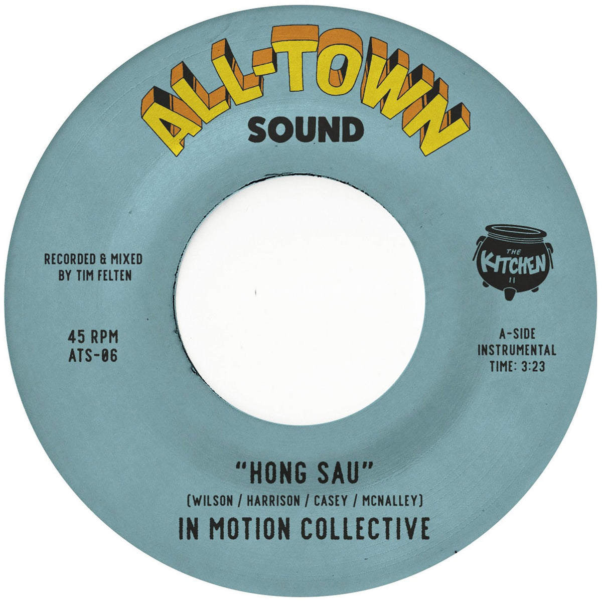 In Motion Collective – Hong Sau / Elephant Walk vinyl cover