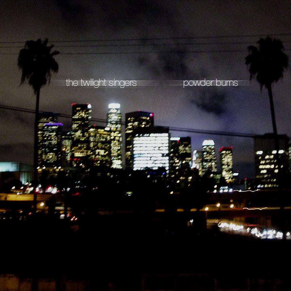 The Twilight Singers – Powder Burns vinyl record cover