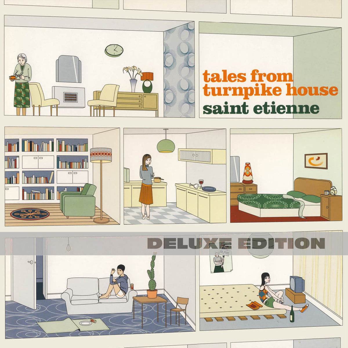 Saint Etienne – Tales From Turnpike House vinyl cover