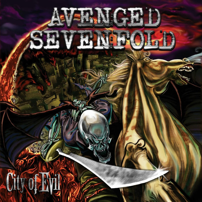 Avenged Sevenfold – City Of Evil [2Lp] (Black) vinyl record cover