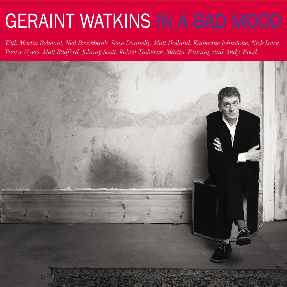 Geraint Watkins – In a Bad Mood (RSD 2023) vinyl record cover
