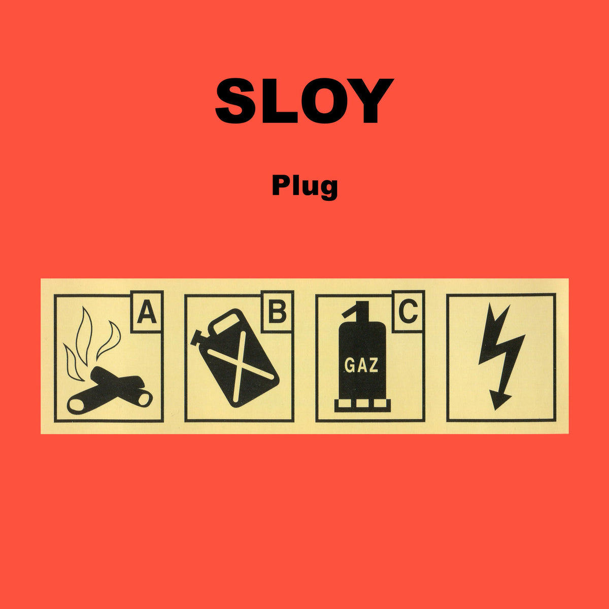SLOY – PLUG [LP] vinyl record cover