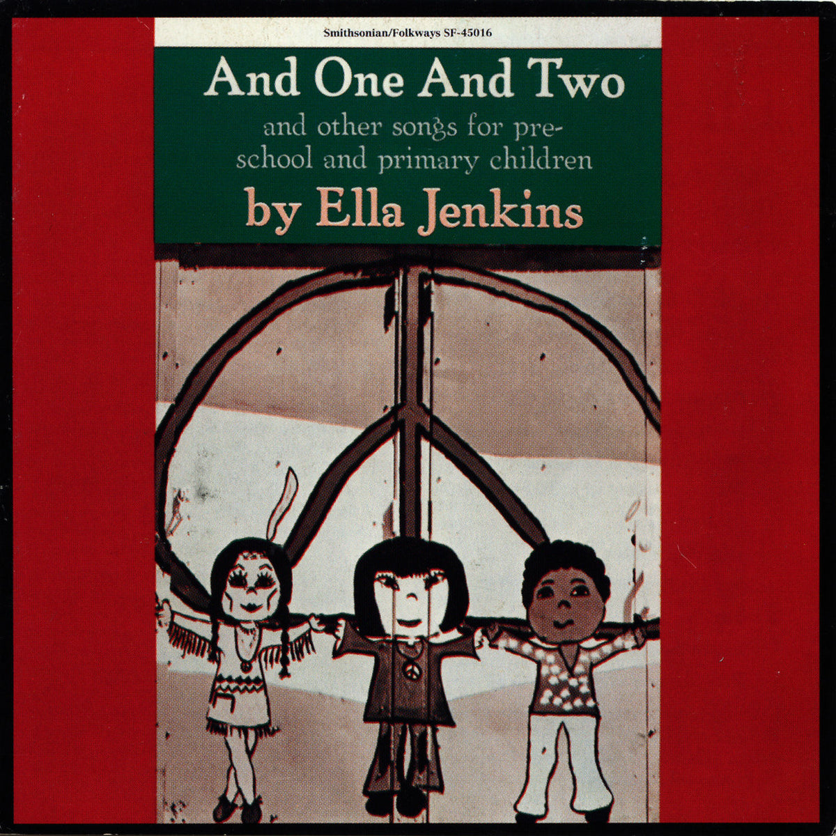 Ella Jenkins – And One and Two vinyl cover