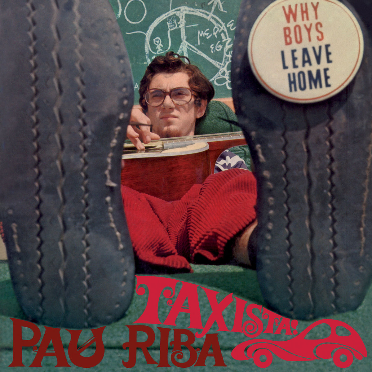 Pau Riba – Taxista vinyl cover