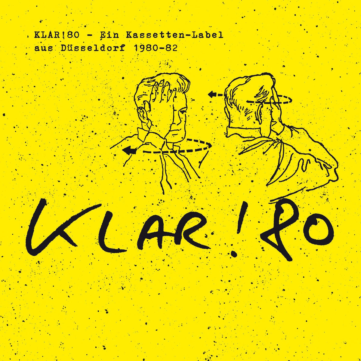 Various Artists – Klar!80 vinyl record cover
