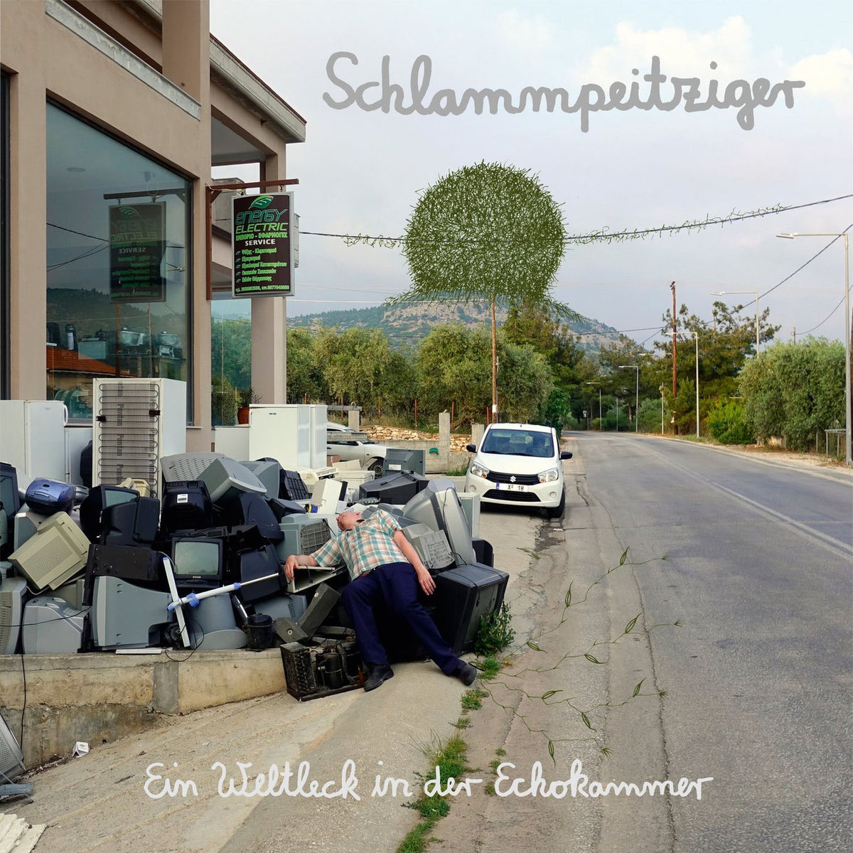 Schlammpeitziger – Ein Weltleck in Der Echokammer vinyl record cover