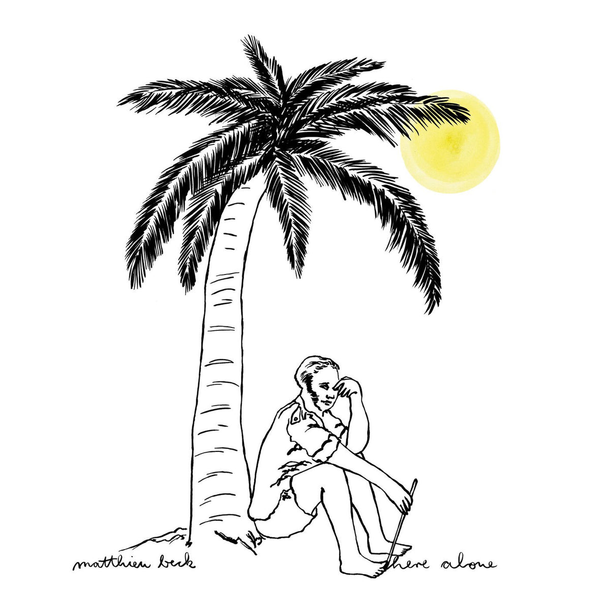 Matthieu Beck – Here Alone vinyl record cover