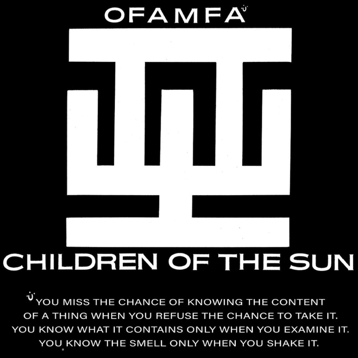 Children Of The Sun – Ofamfa vinyl cover