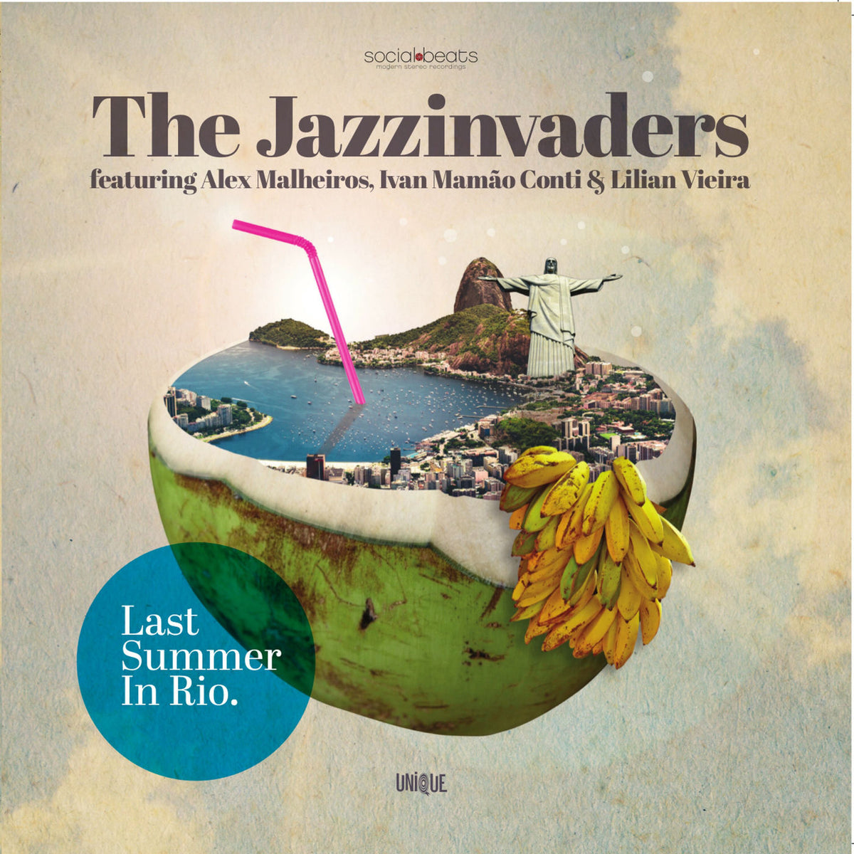 The Jazzinvaders – Last Summer in Rio vinyl record cover