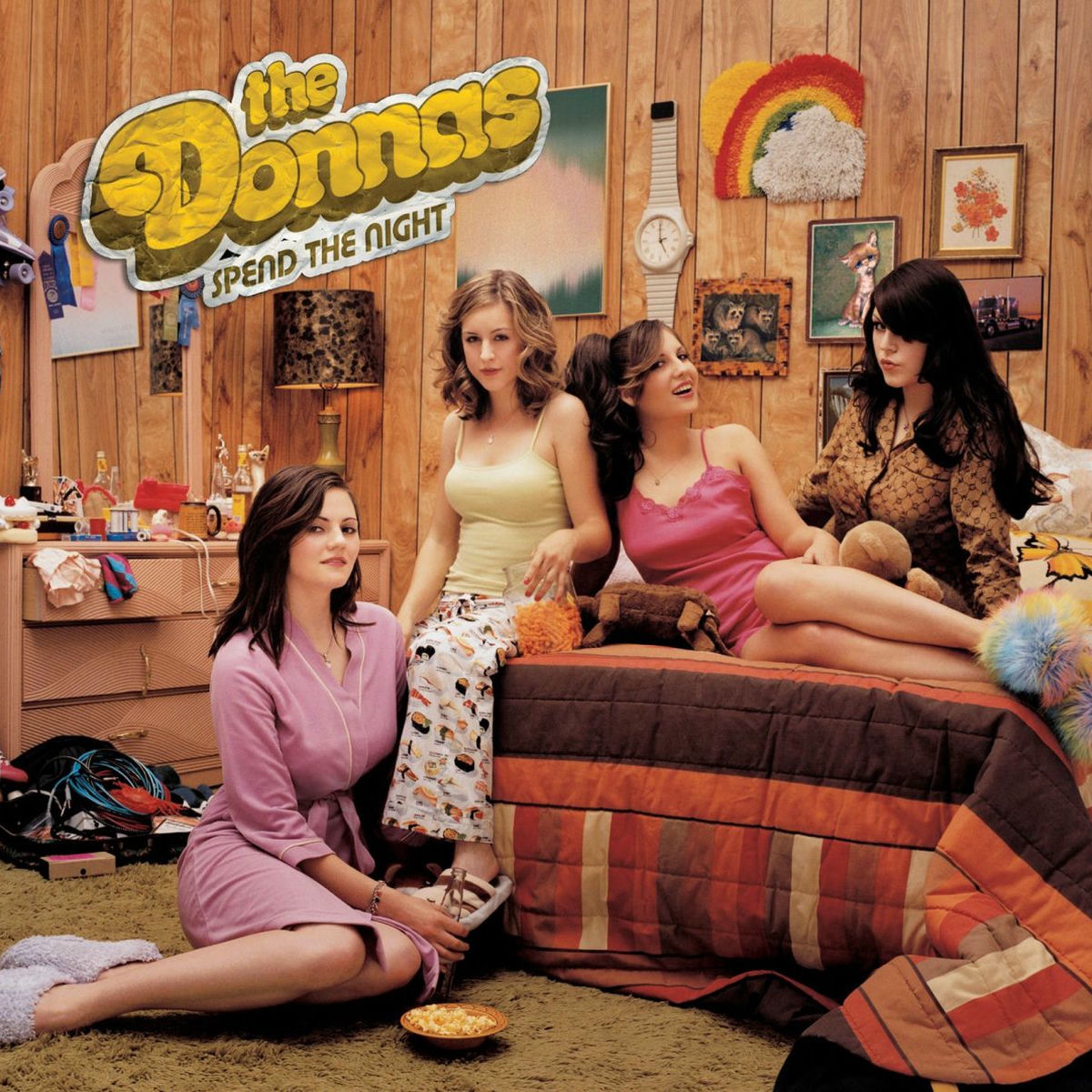 The Donnas – Spend the Night vinyl record cover