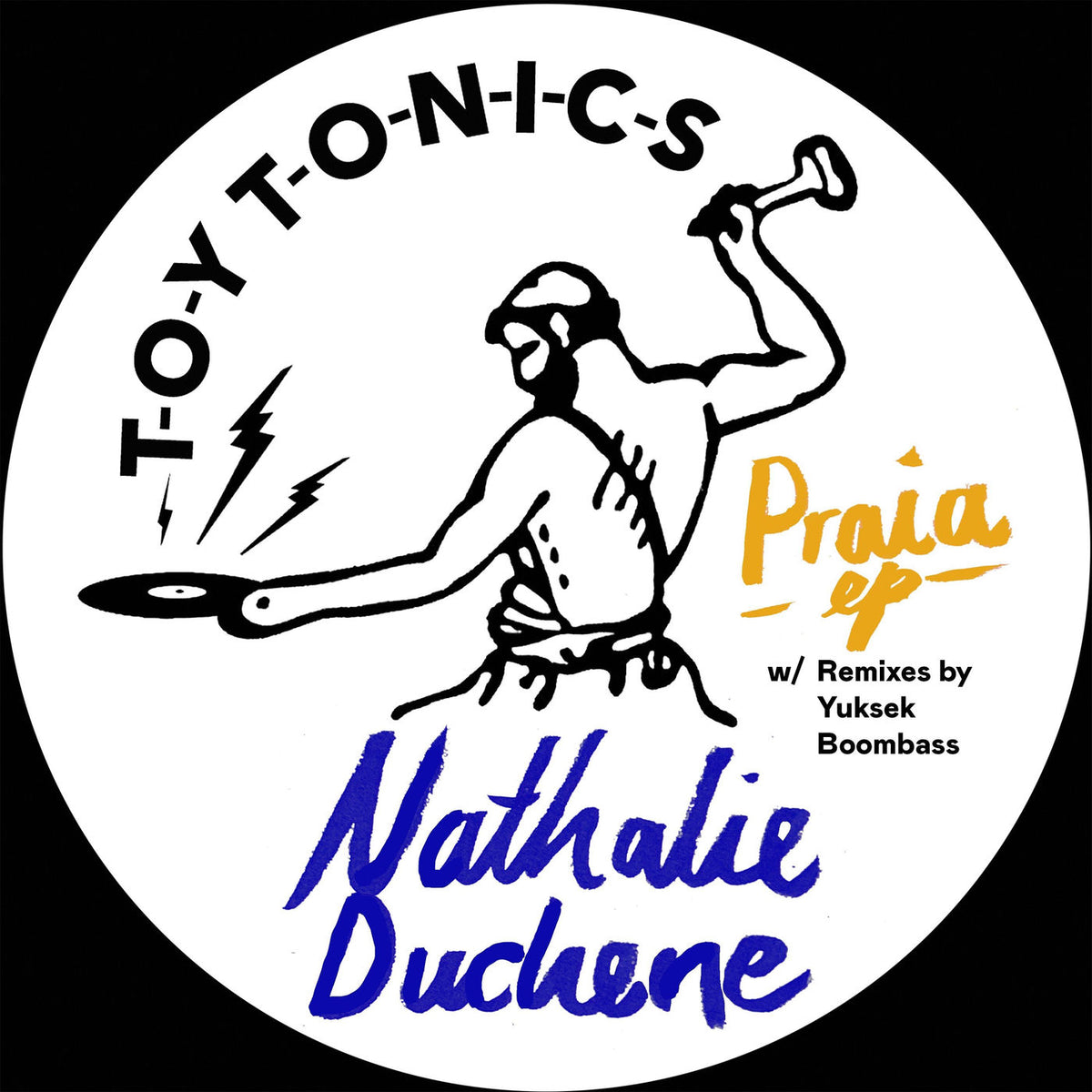Nathalie Duchene – Praia EP vinyl cover