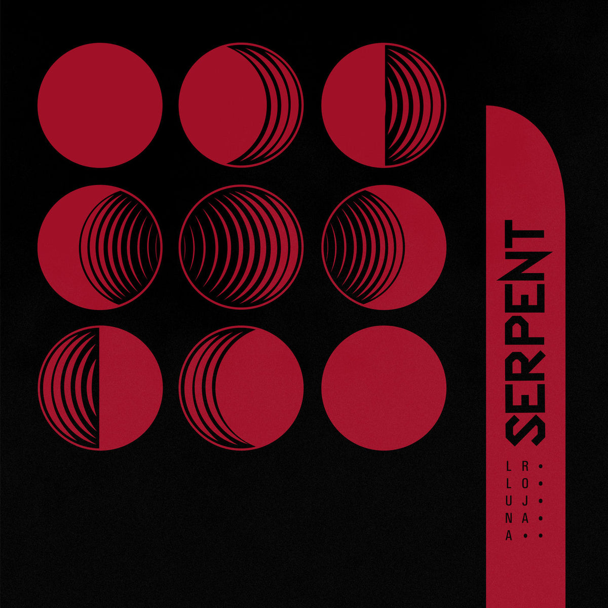 Serpent – Lluna Roja vinyl record cover