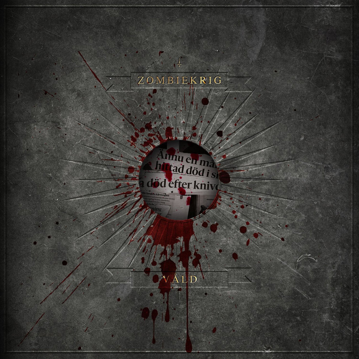 Zombiekrig – VALD vinyl record cover