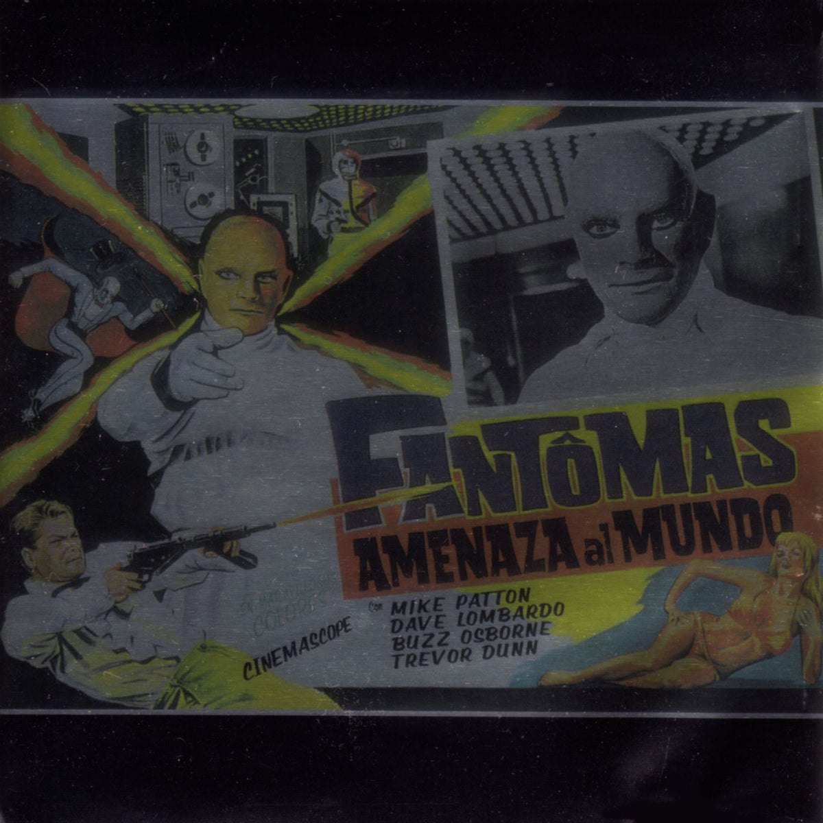 Fantomas – Fantomas (Silver Streak Vinyl) (I) vinyl record cover