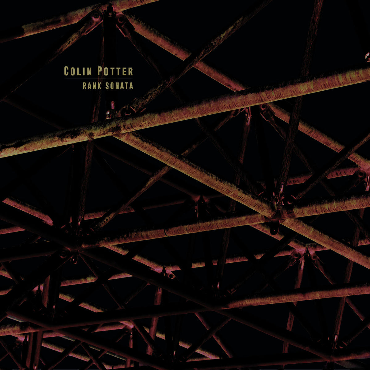 Colin Potter – Rank Sonata vinyl cover