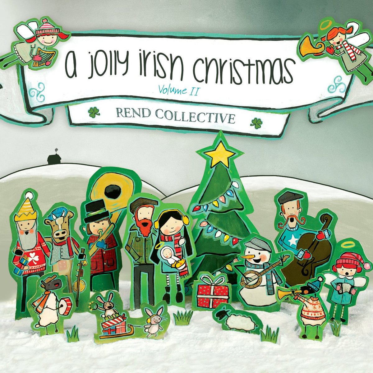 Rend Collective – A Jolly Irish Christmas Vol. 2 [LP] vinyl record cover
