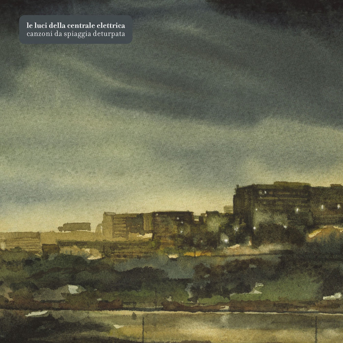 Luci Della Centrale Elettrica – Canzoni Da Spiaggia Deturpata vinyl record cover