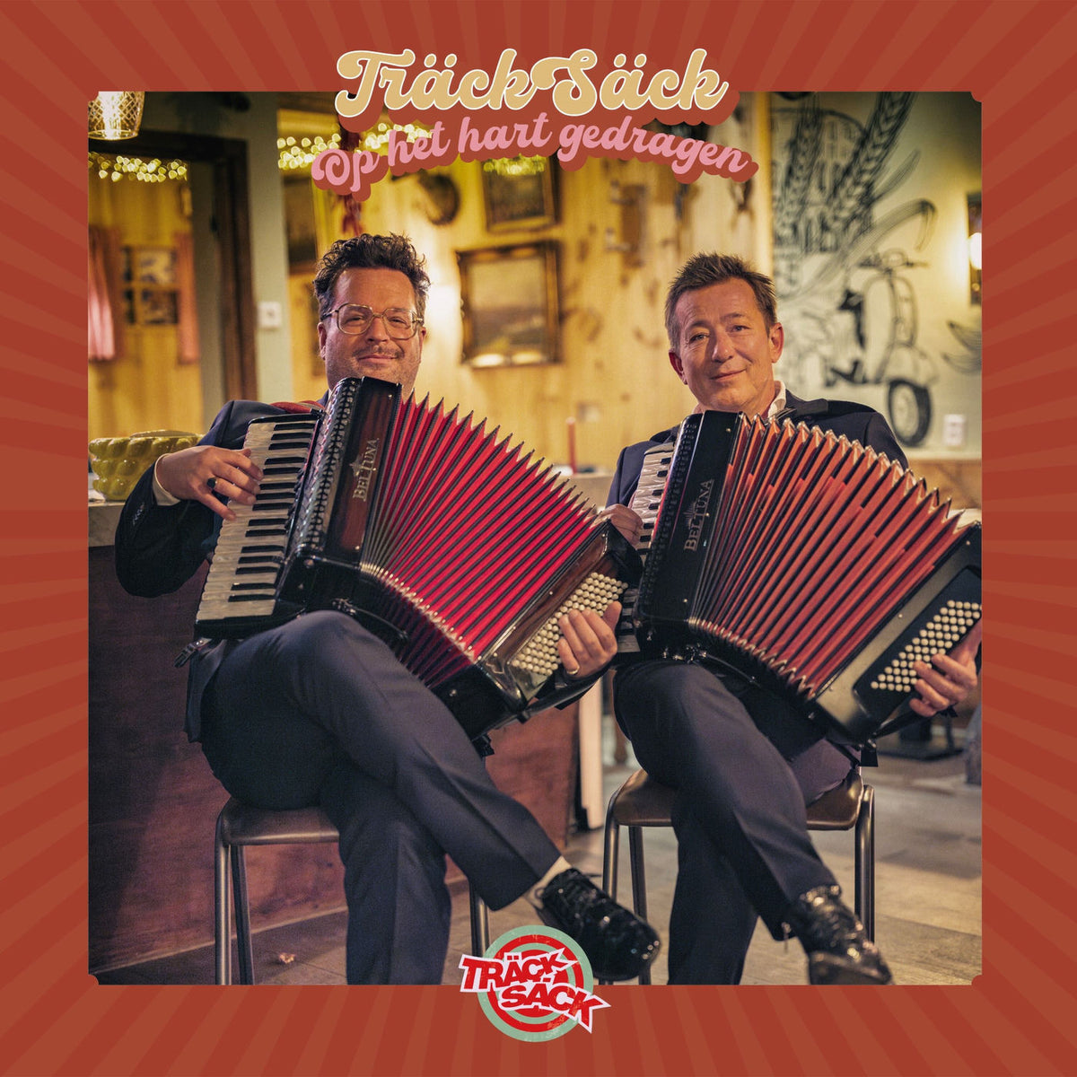 Tracksack – Op Het Hart Gedragen vinyl record cover