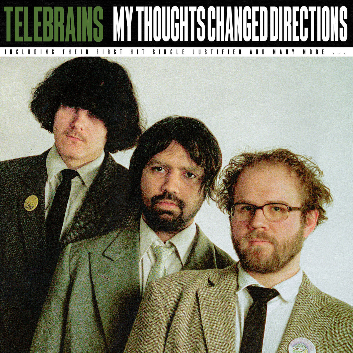 Telebrains – My Thoughts Changed Directions vinyl record cover
