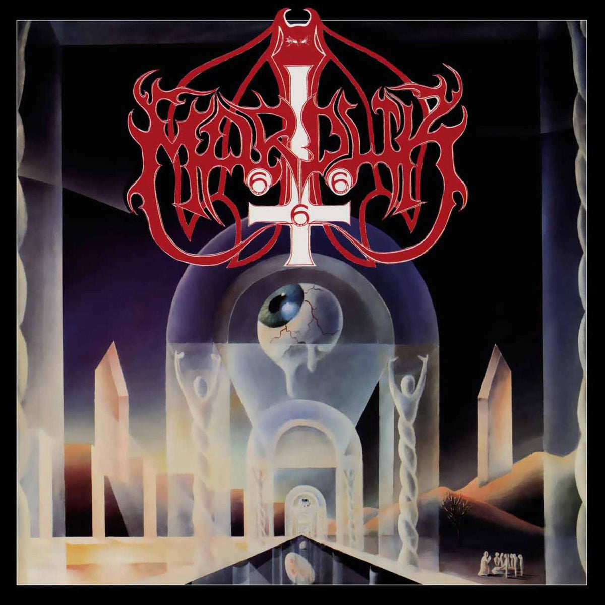 Marduk – Dark Endless (Re-Issue) (Clear/Black Smoke Vinyl) (Coloured Vinyl) vinyl record cover