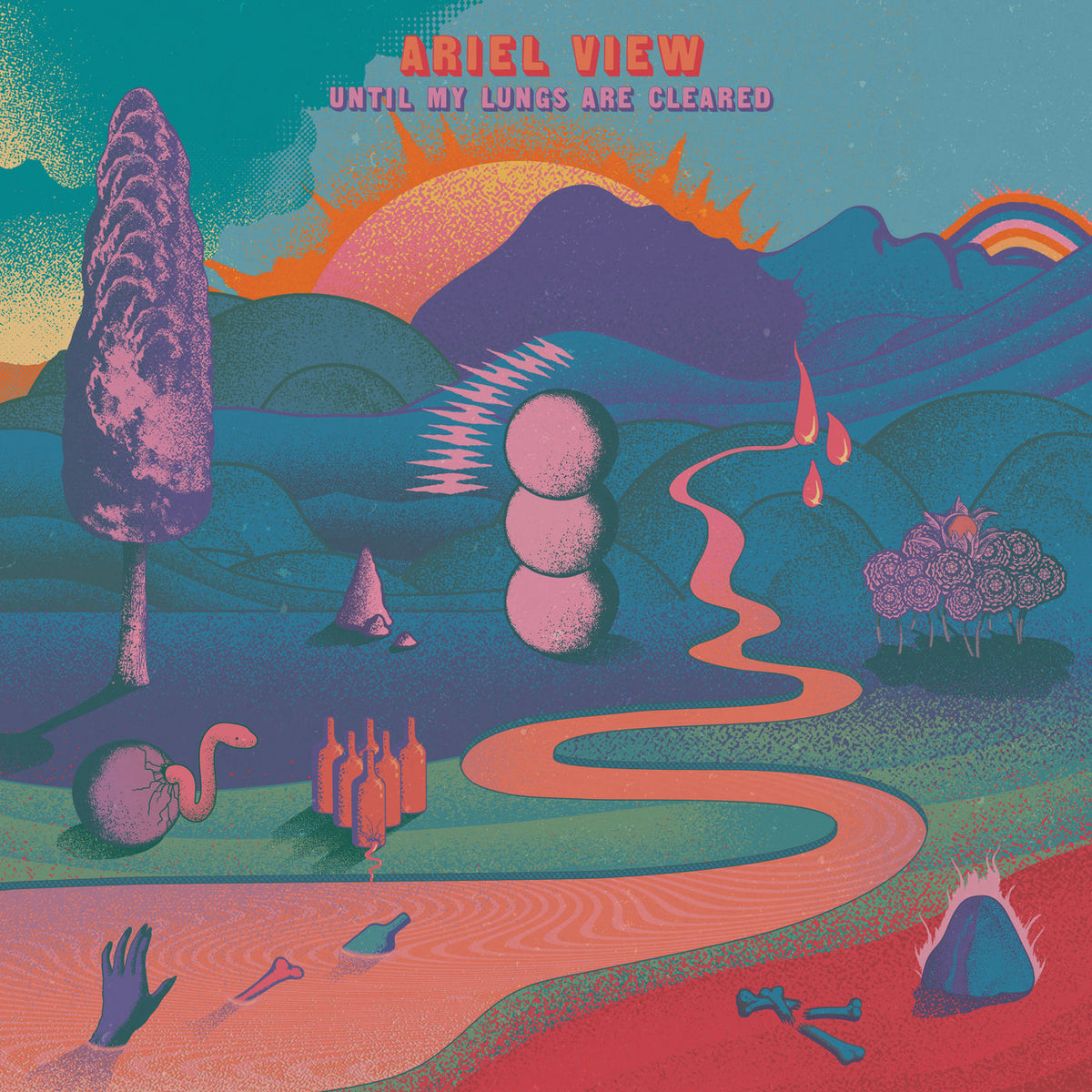Ariel View – Until My Lungs Are Cleared (Vinyl) vinyl record cover