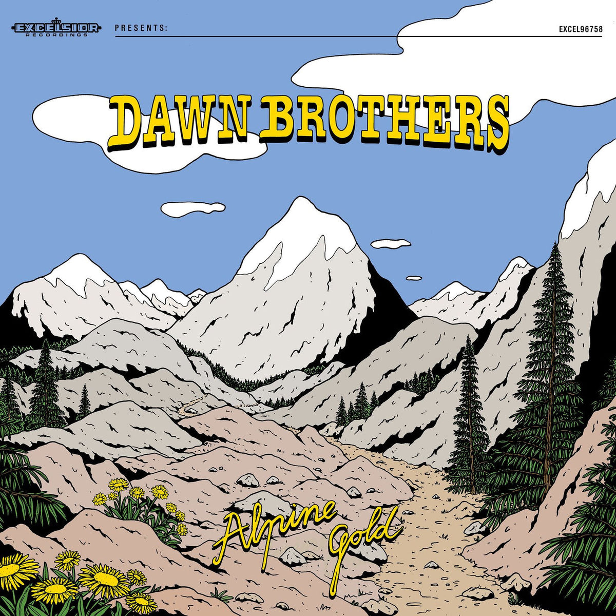 Dawn Brothers – Alpine Gold [LP] vinyl record cover