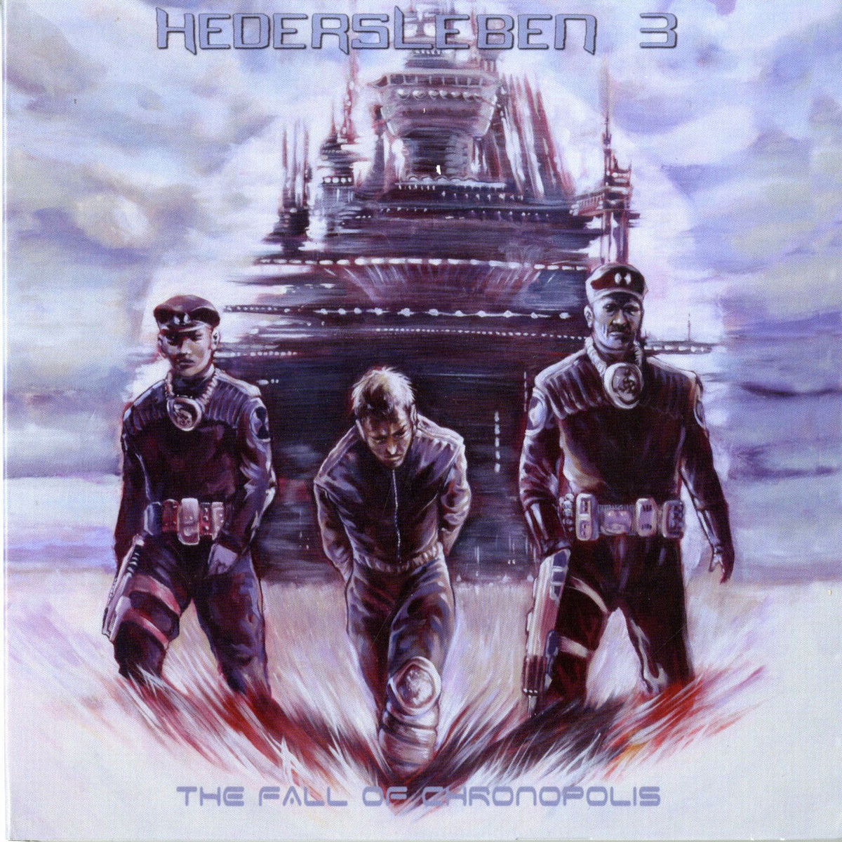 Hedersleben – The Fall of Chronopolis vinyl record cover