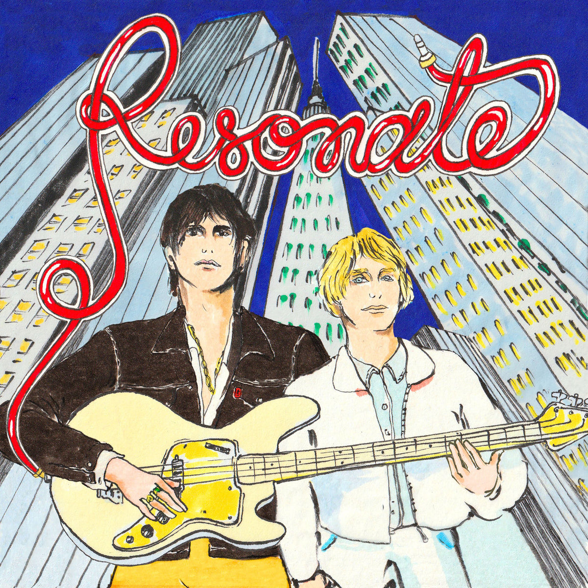 Papooz – Resonate vinyl record cover