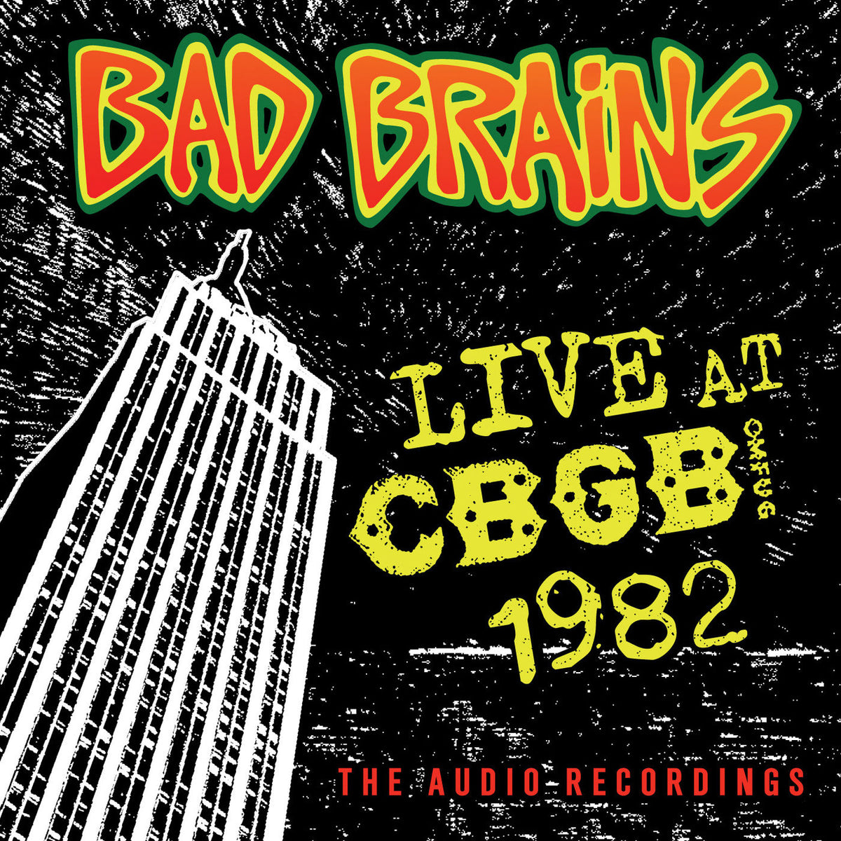 Bad Brains – Live at CBGB's 1982 vinyl record cover
