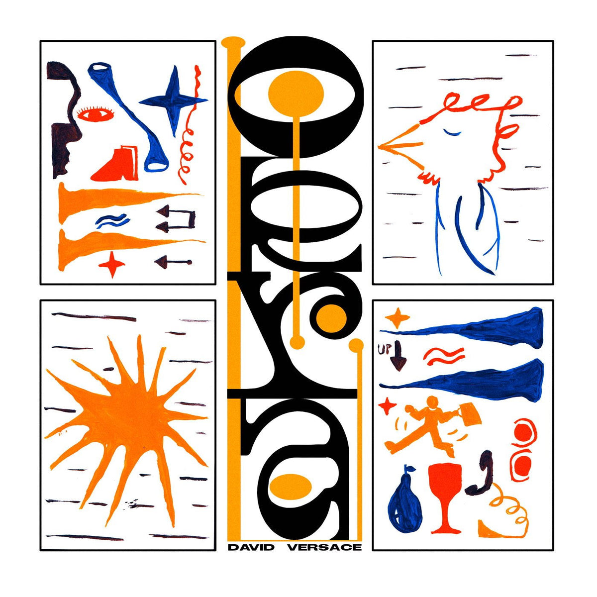 David Versace – Okra vinyl record cover