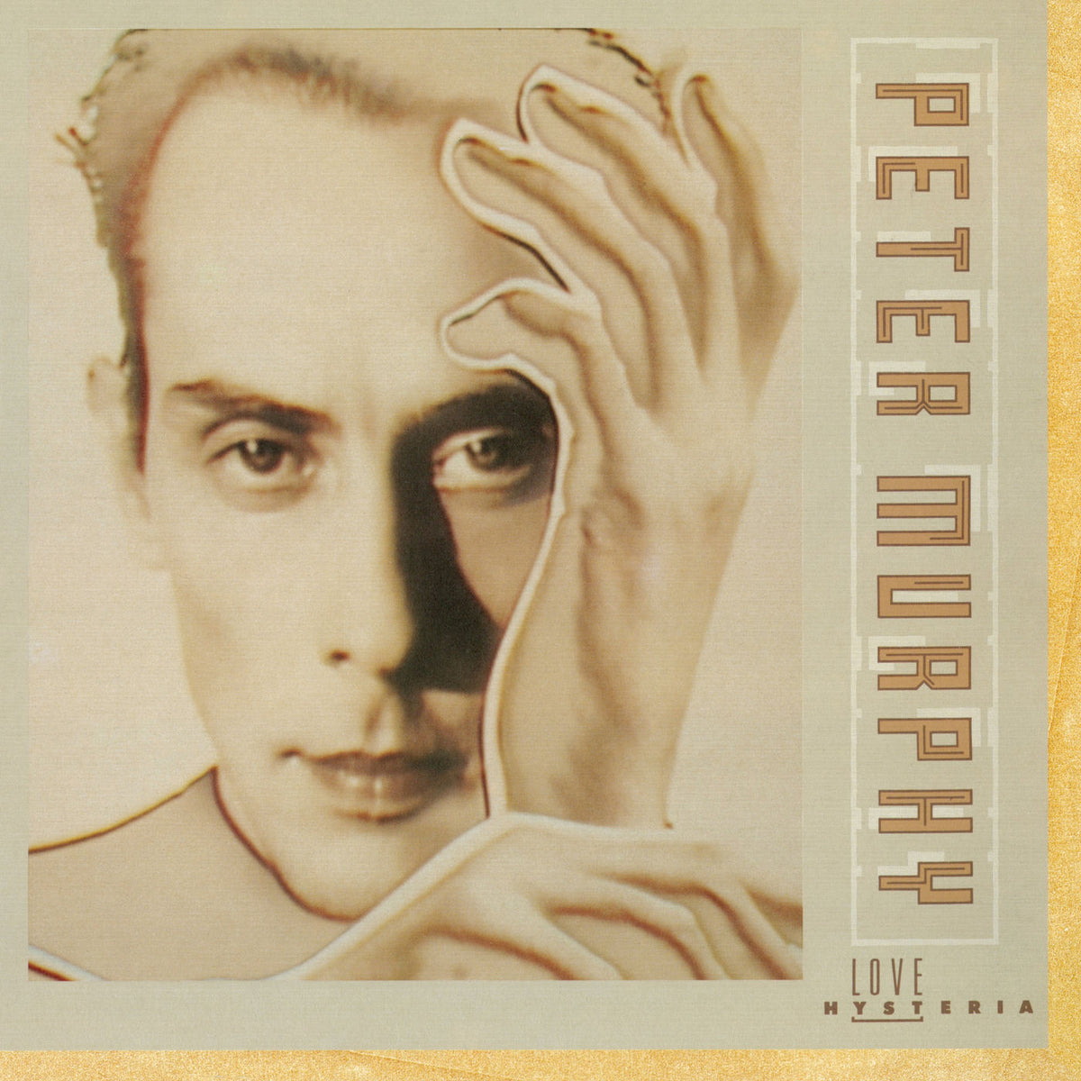 Peter Murphy – Love Hysteria vinyl record cover
