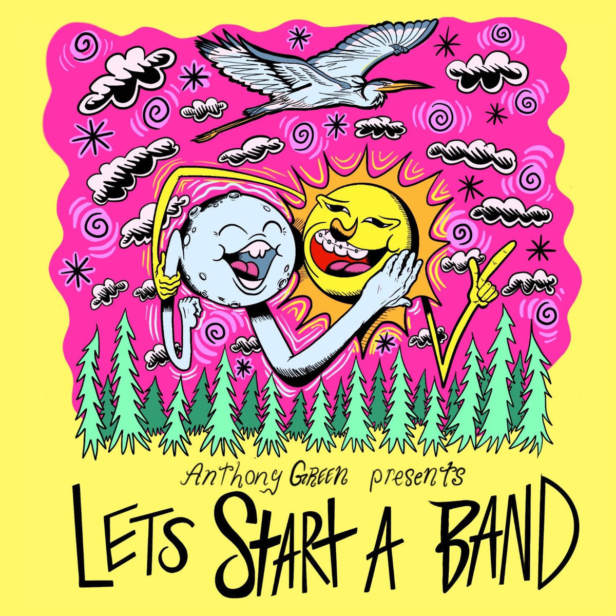 Anthony Green – Let's Start a Band vinyl record cover