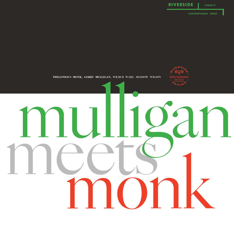 Gerry Mulligan – Mulligan Meets Monk vinyl record cover