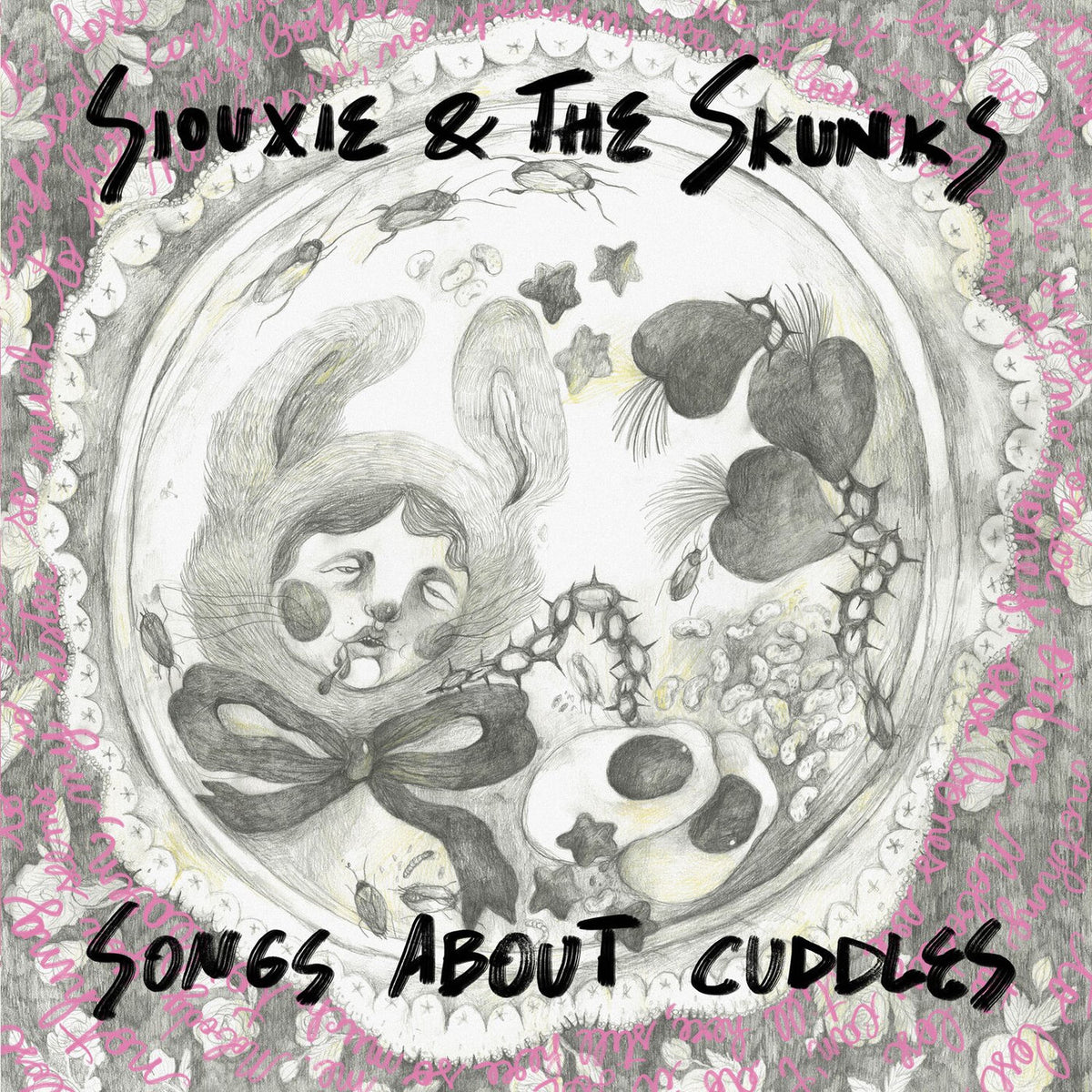 Siouxie & The Skunks – Songs About Cuddles [LP] (LIMITED TO 500) vinyl record cover