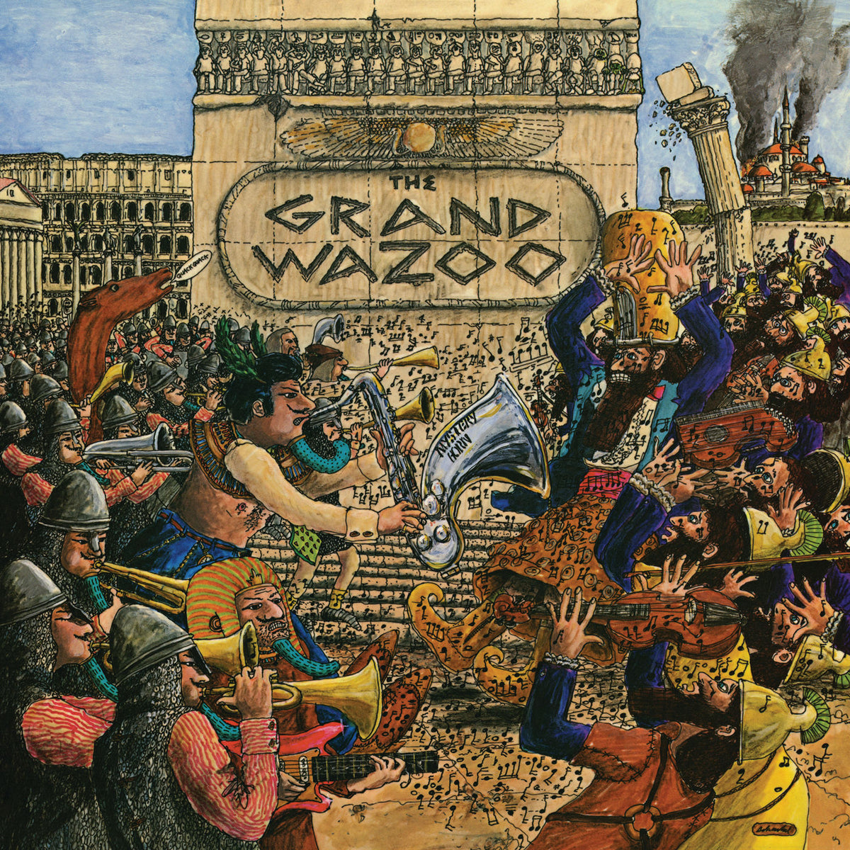 Frank Zappa – The Grand Wazoo vinyl record cover