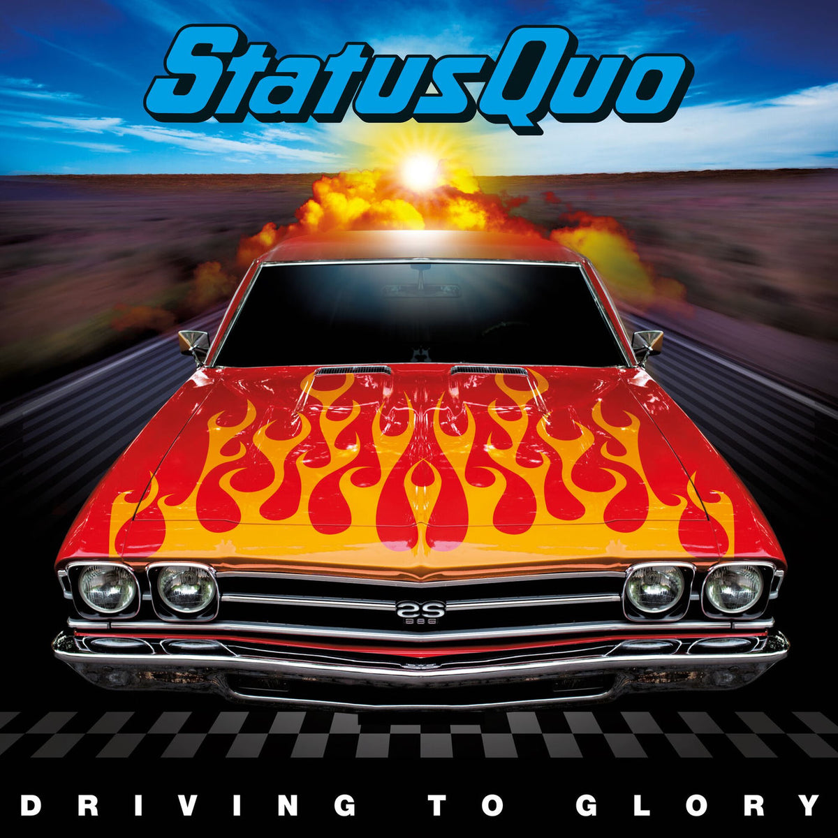 Status Quo – Driving to Glory (Coloured Vinyl) vinyl record cover