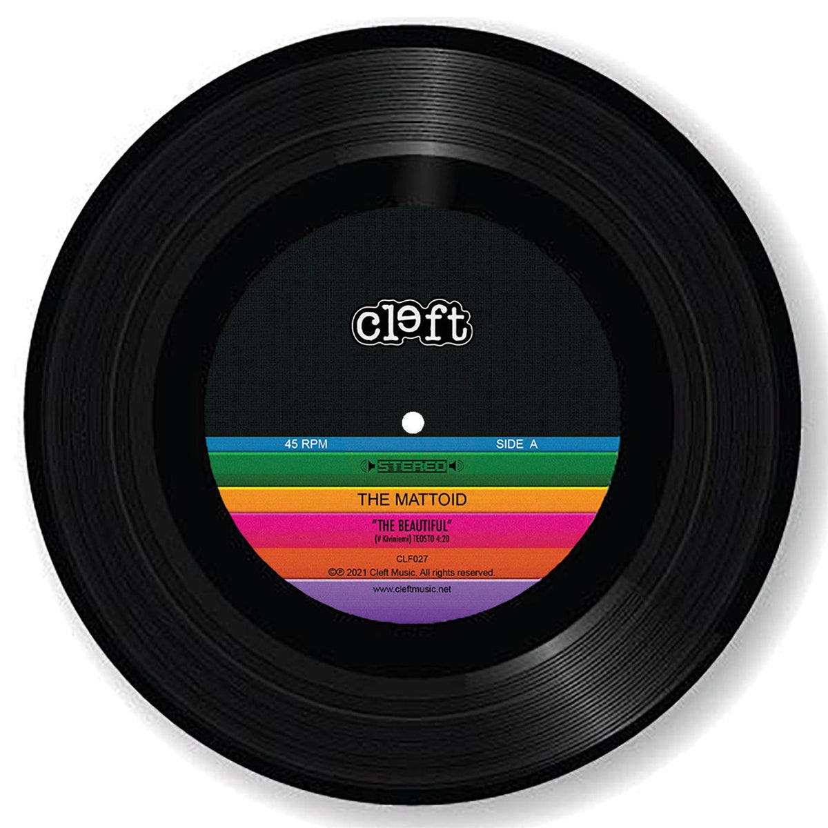 The Mattoid – The Mattoid's Beautiful EP vinyl cover