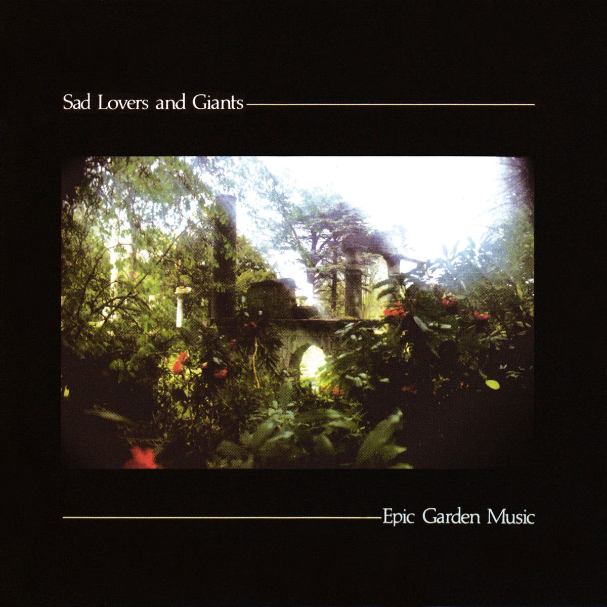 Sad Lovers and Giants – Epic Garden Music vinyl record cover