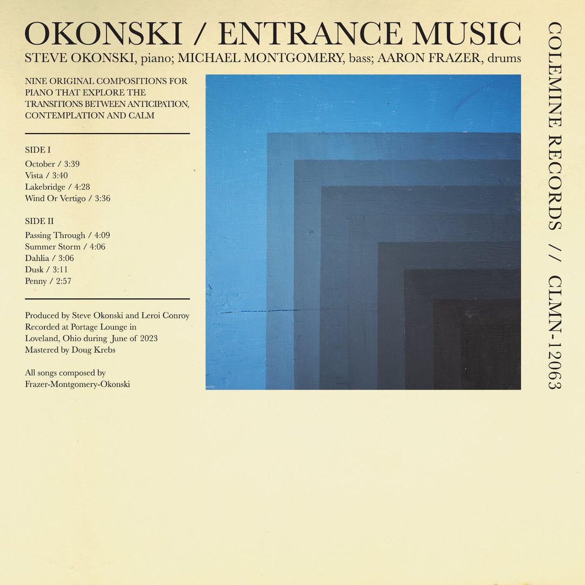 Okonski – Entrance Music vinyl record cover