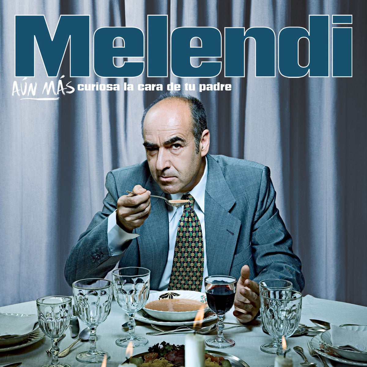 Melendi – Curiosa La Cara De Tu Padre - Green Vinyl vinyl record cover