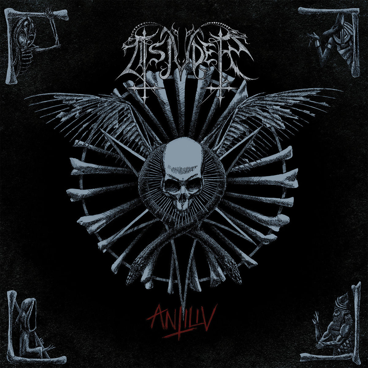 Tsjuder – Antiliv vinyl record cover