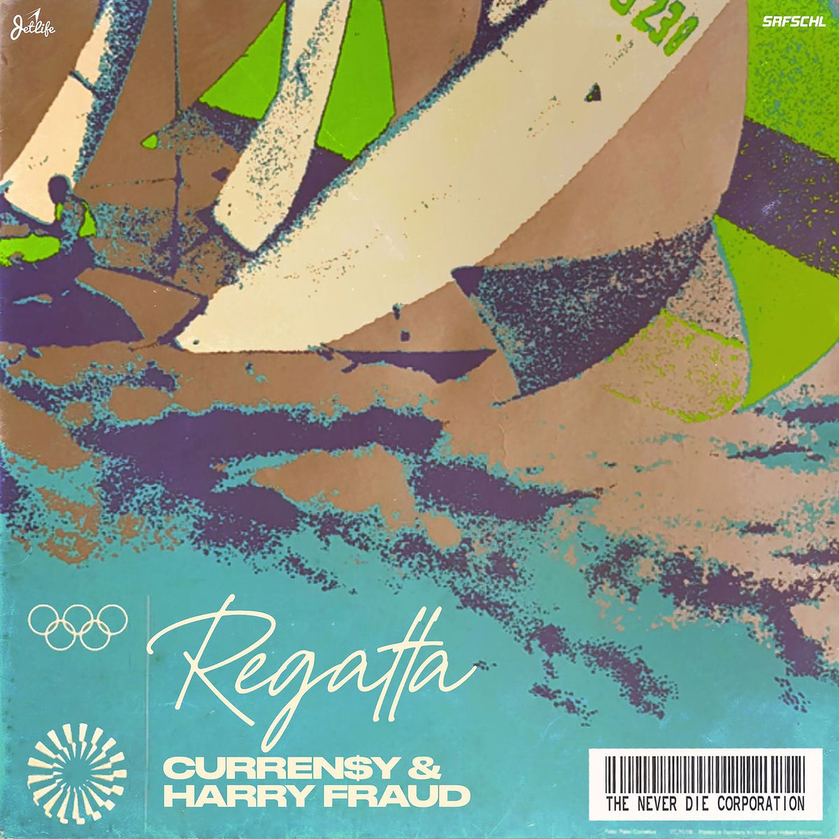 Curren$y – Regatta vinyl cover