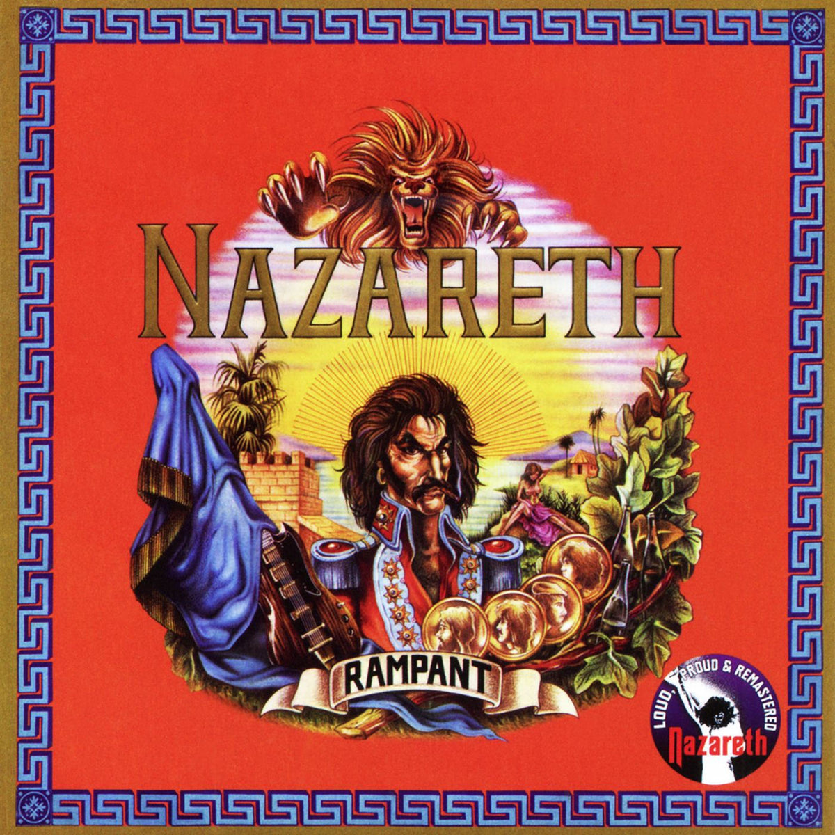 Nazareth – Rampant vinyl record cover