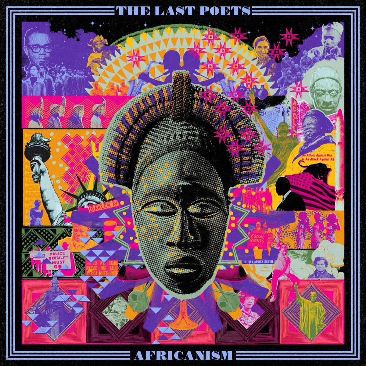 The Last Poets – Africanism vinyl cover