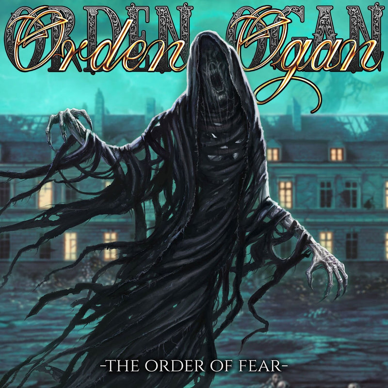 Orden Ogan – The Order Of Fear [LP] (Clear Turquoise Vinyl, Gatefold) vinyl record cover