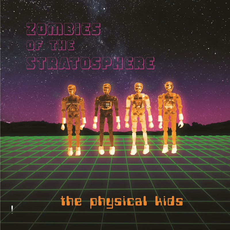 Zombies of the Stratosphere – The Physical Kids vinyl record cover