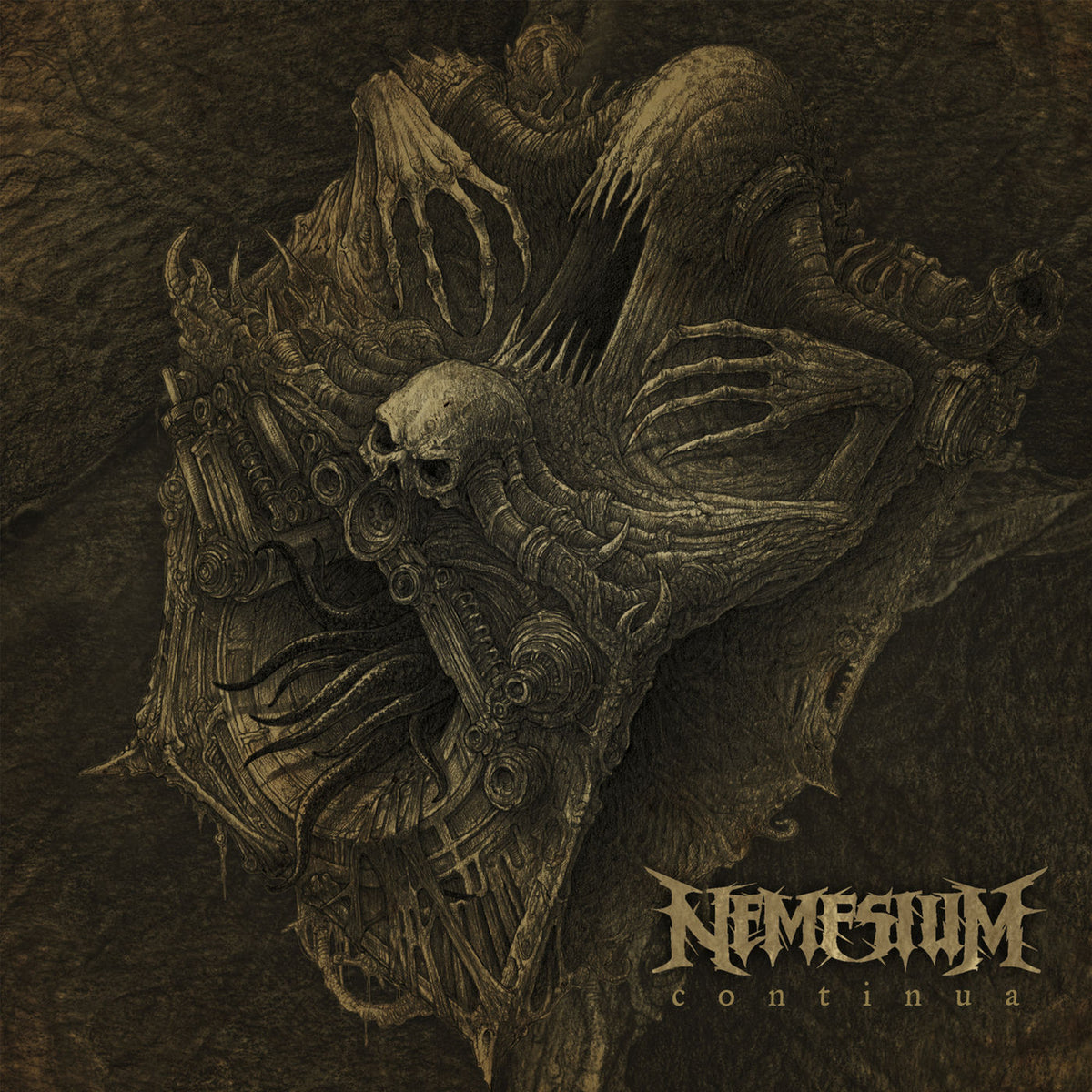Nemesium – Continua (GOLD VINYL) vinyl record cover