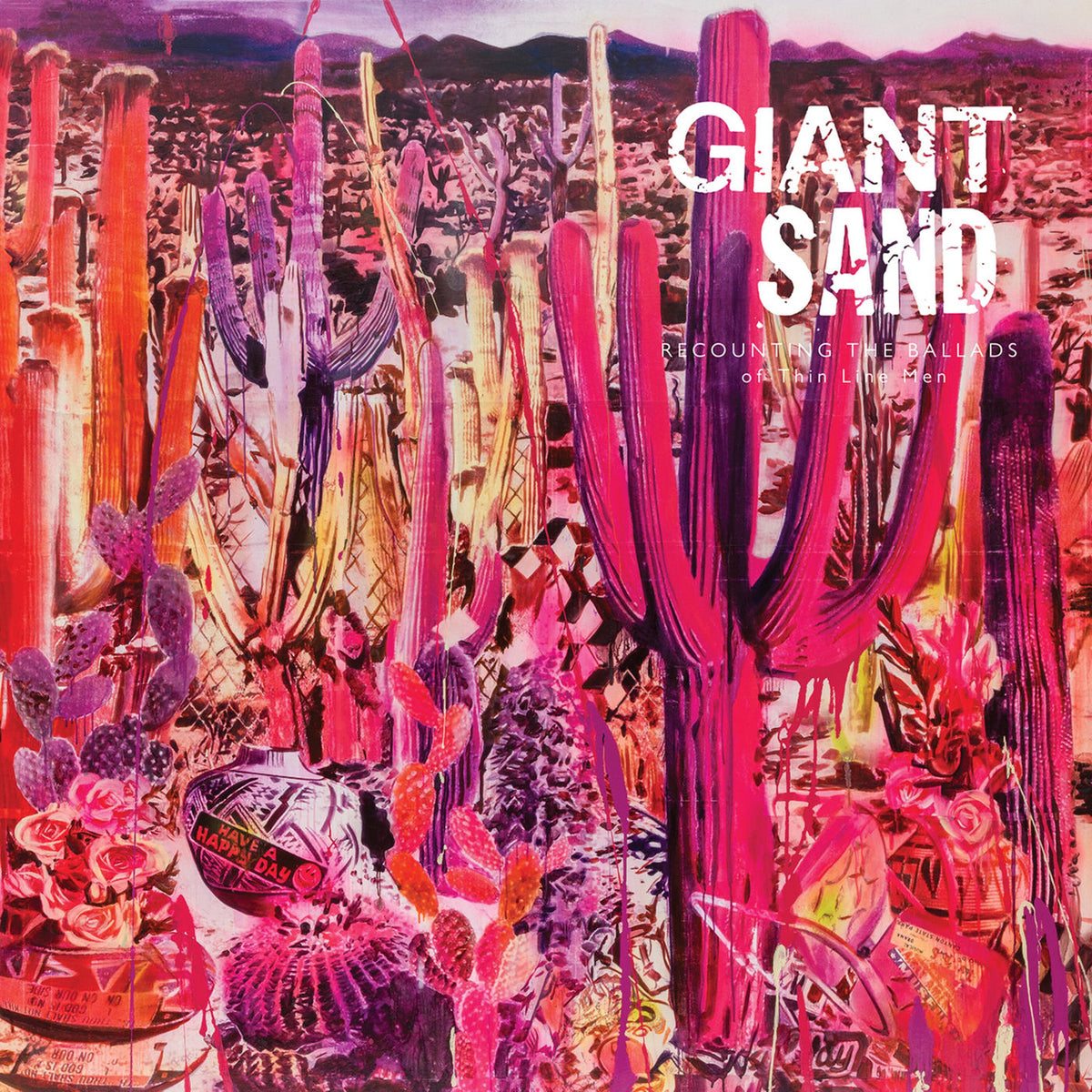 Giant Sand – Recounting the Ballads of Thin Line Men vinyl record cover