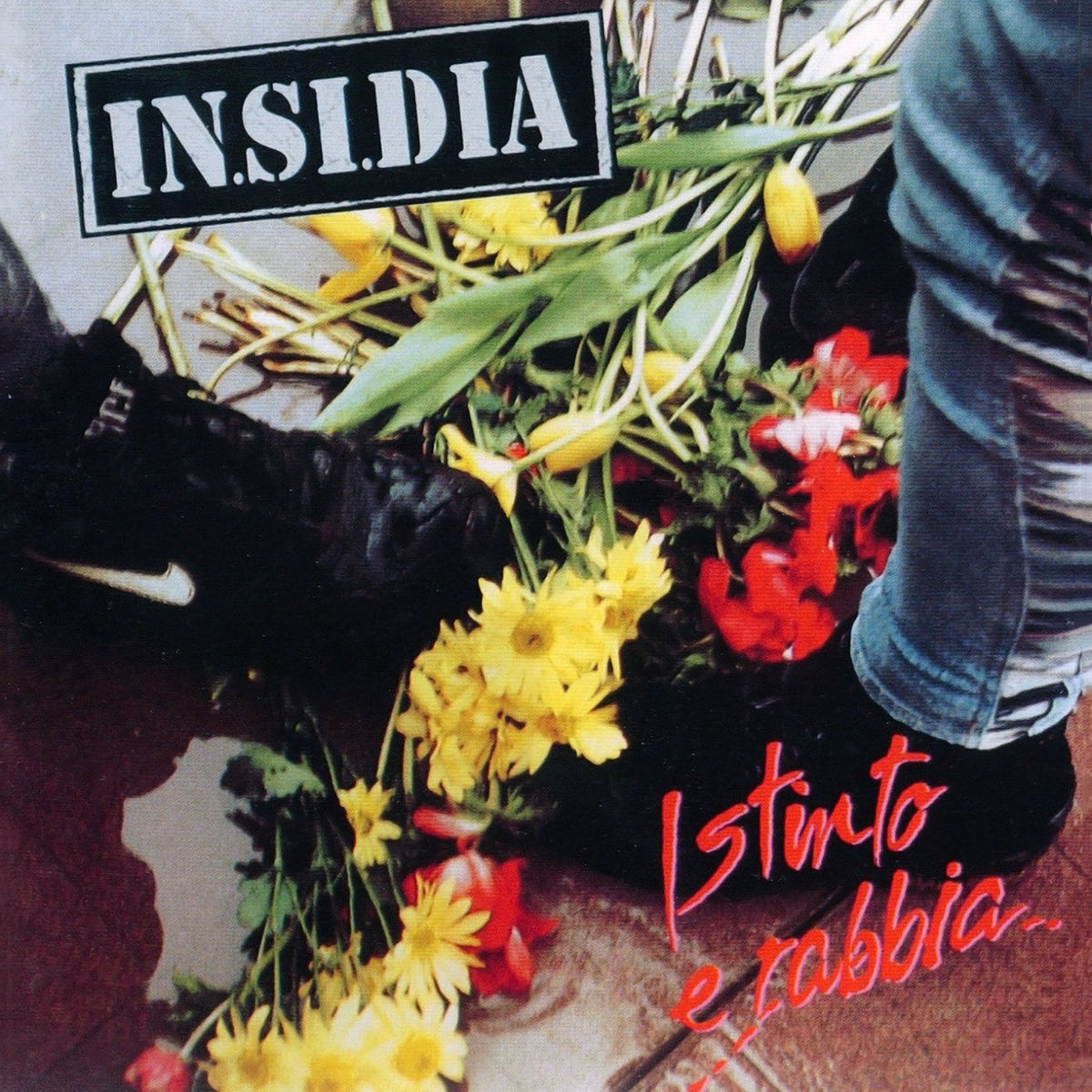 In.Si.Dia – Istinto E Rabbia vinyl record cover